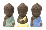 Load image into Gallery viewer, Miniature Buddha dolls (set of 3)