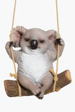 Load image into Gallery viewer, Koala Doll on Swing
