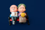 Load image into Gallery viewer, Granny Grandpa miniature
