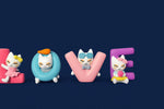 Load image into Gallery viewer, Miniature love figurine
